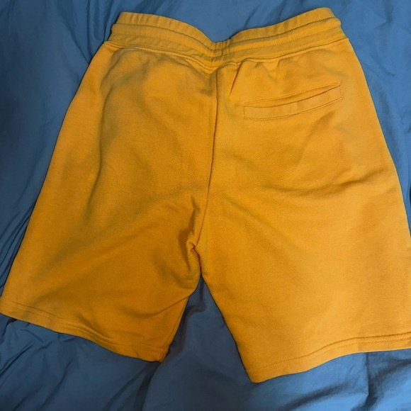 Men's Drawstring Shorts - US M - Deep Yellow - Loose Fit - Forever 21 - Picture 4 of 5
